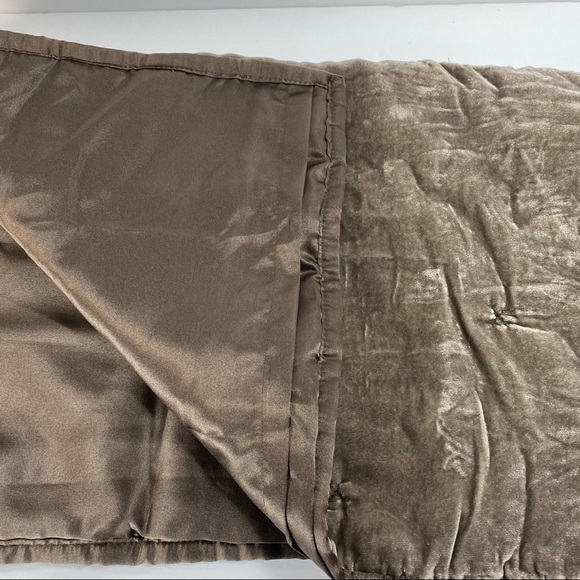 Opalhouse STANDARD Smoke Brown Velvet Pillow Sham - Picture 5 of 7